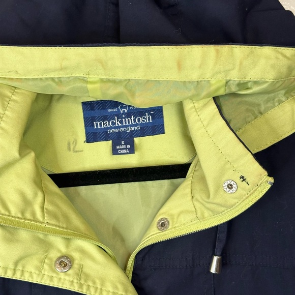 Mackintosh New England Women's Blue Lightweight Spring Jacket - Pre-owned Small - Picture 10 of 12